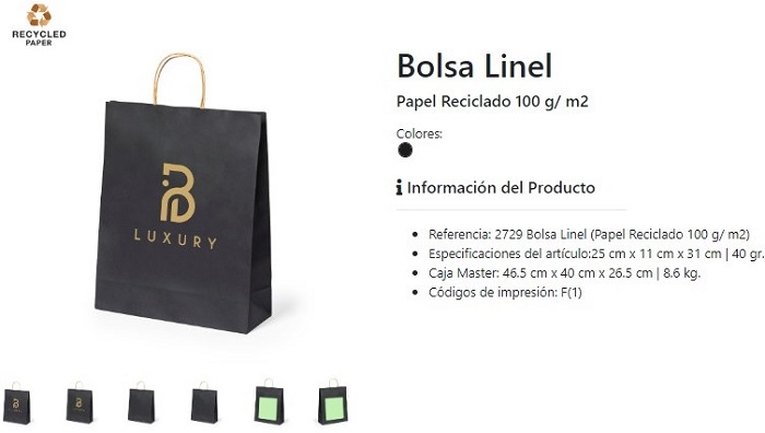 Bolsas promocionales Bolsas promocionales
