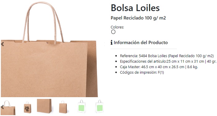 Bolsas de papel personalizadas Bolsas de papel personalizadas
