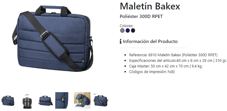 Maletines de poliéster personalizados