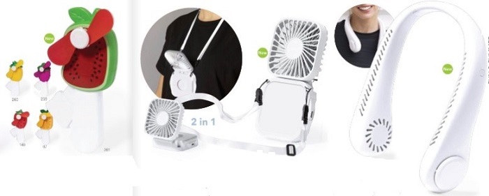 Miniventiladores con diseños