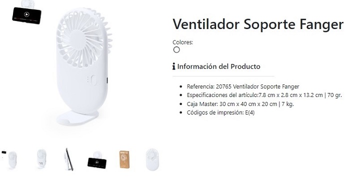 Ventiladores soporte para celular
