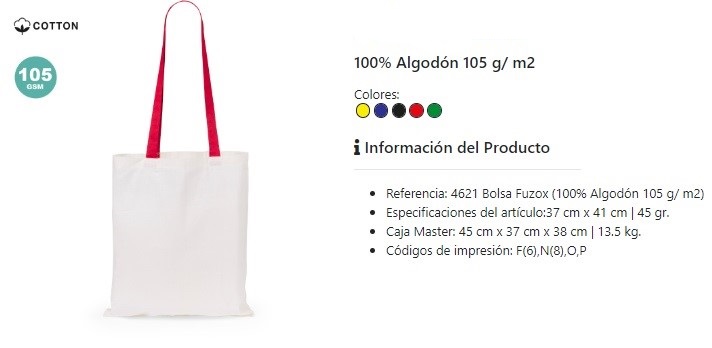 Fabric bags Fabric bags